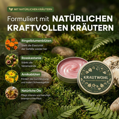 Krautwohl - aktivierender Kräuterbalsam